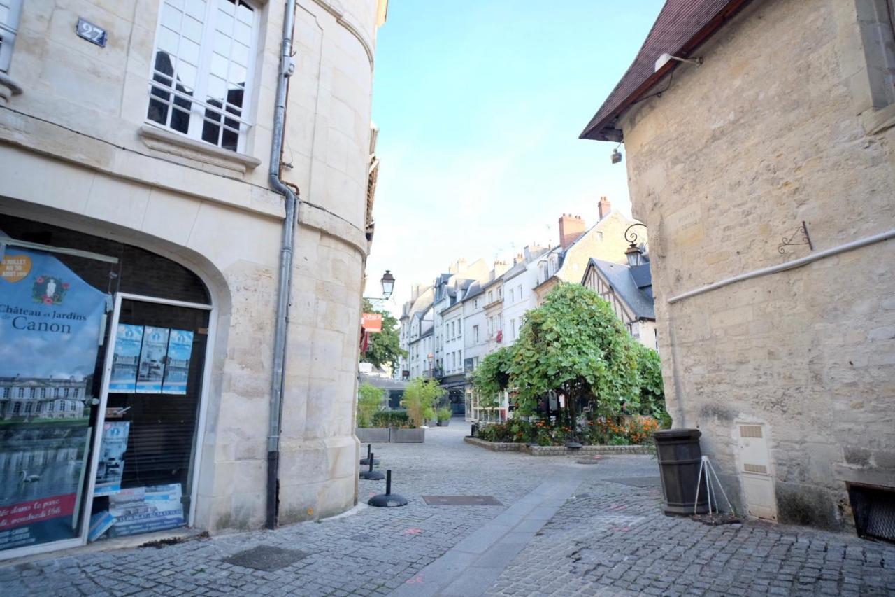 Le Perroquet Fringant, Rue Pietonne Et Quartier Historique Apartment Caen Ngoại thất bức ảnh